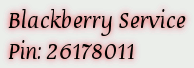 Blackberry Service