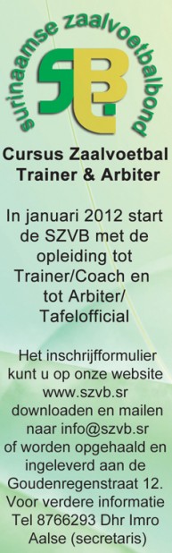 Opleidingen SZVB